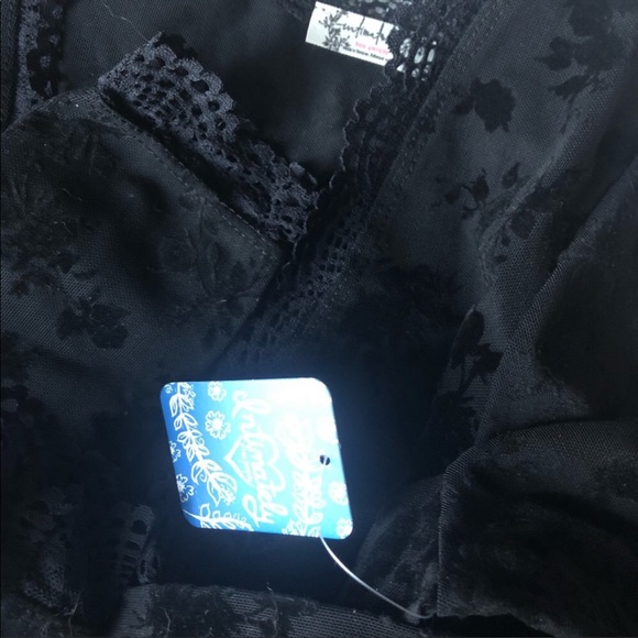 FREE PEOPLE Velvet Burnout Long Sleeve Bodysuit - Picture 5 of 6